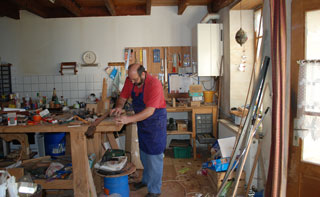 Atelier du luthier Jean Philippe Bonnefond